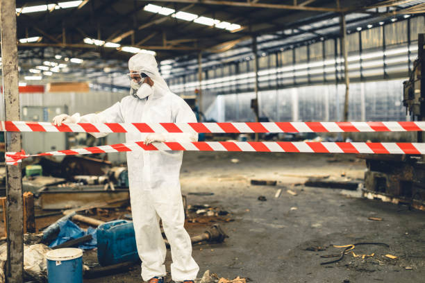 Professional Unattended Death Cleanup technician working in Weymouth, MA